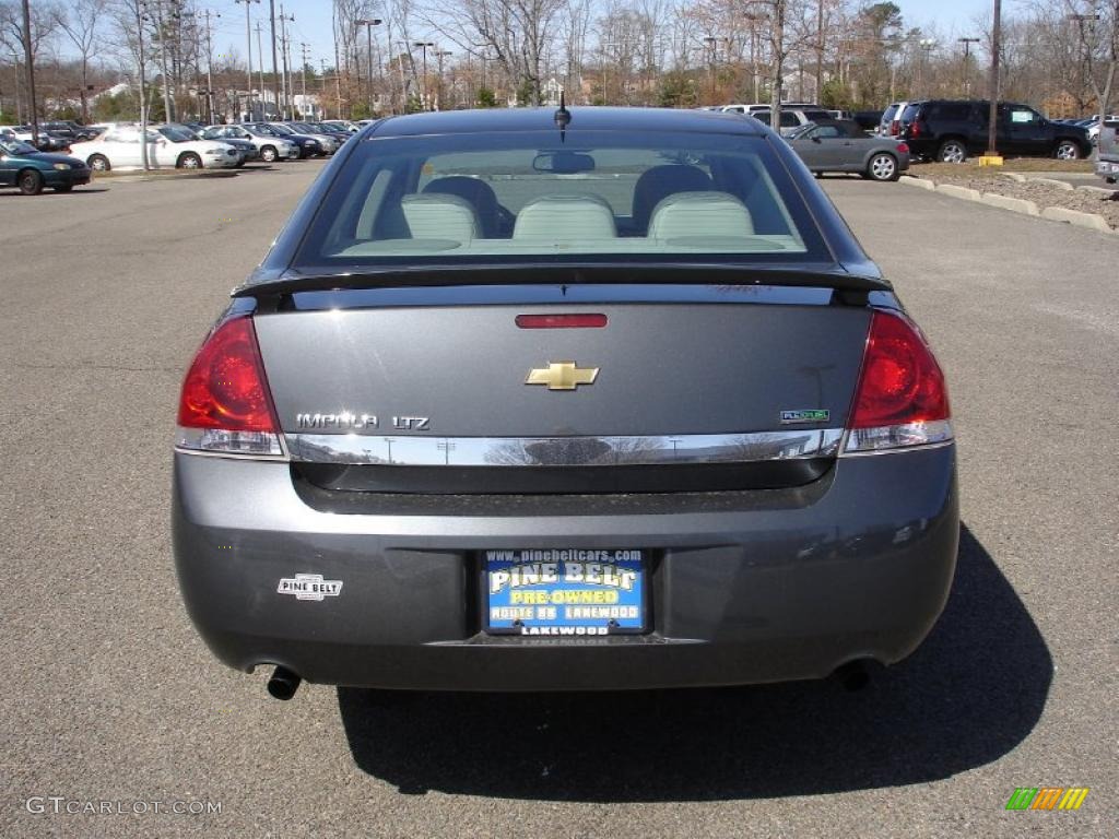 2011 Impala LTZ - Cyber Gray Metallic / Gray photo #5