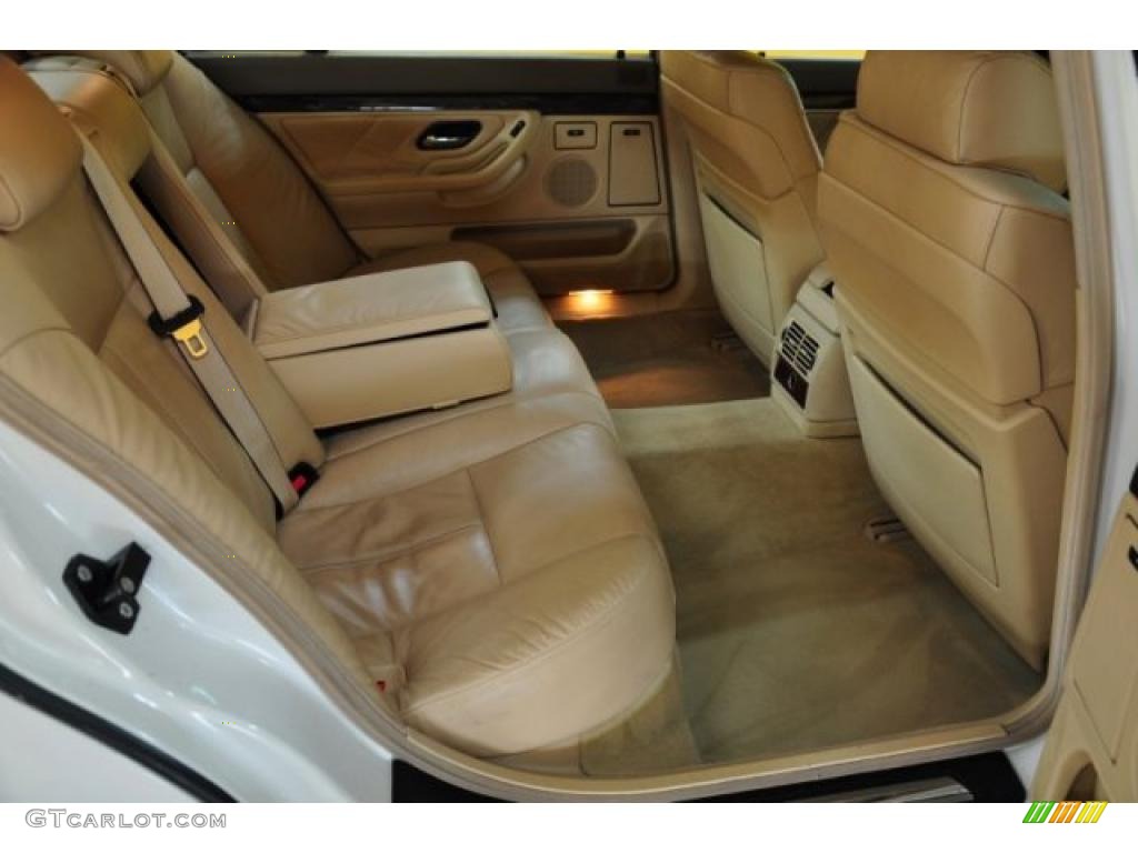 Sand Interior 2000 BMW 7 Series 740iL Sedan Photo #47082392