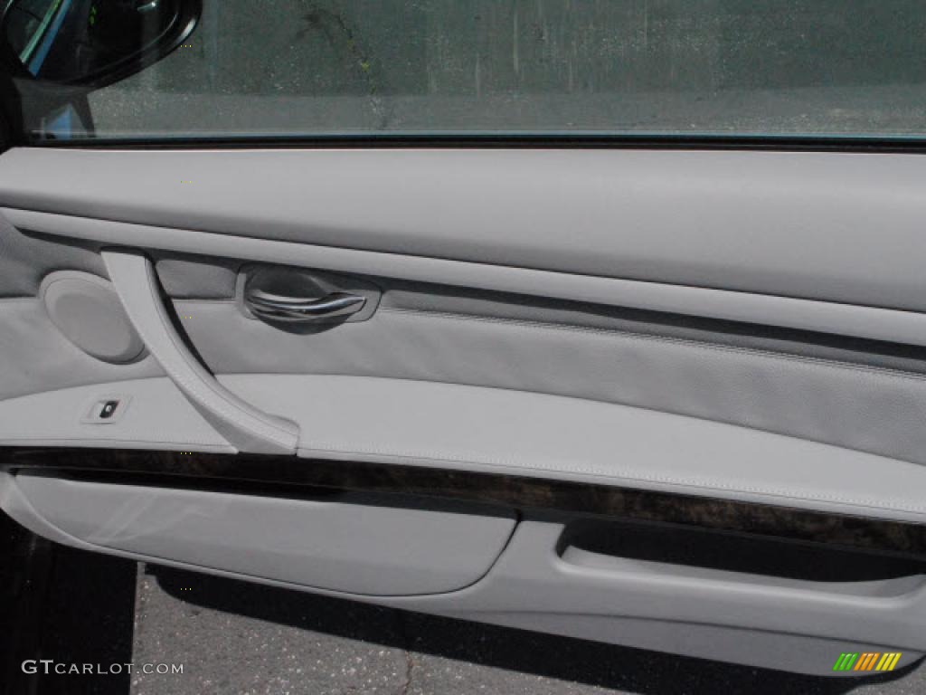 2008 3 Series 335i Coupe - Jet Black / Gray photo #5