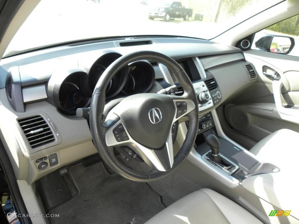 2008 RDX Technology - Nighthawk Black Pearl / Taupe photo #4