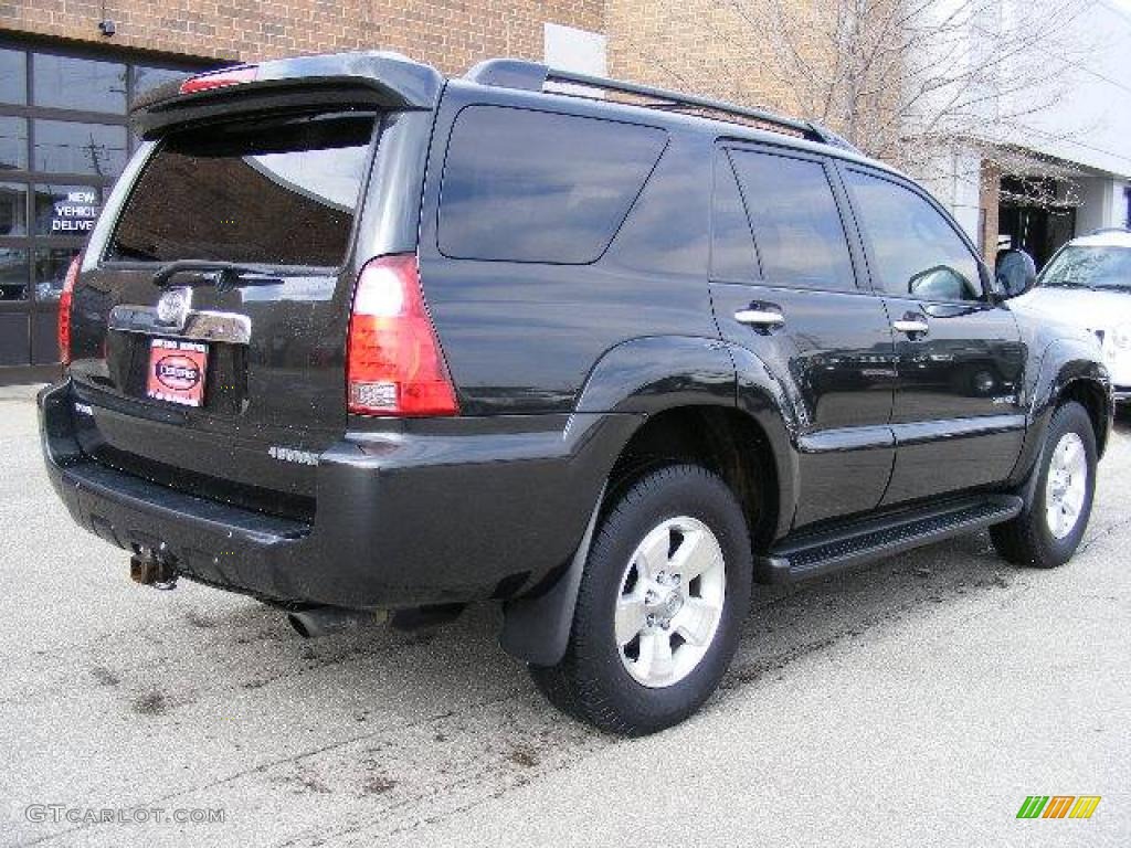 2006 4Runner SR5 4x4 - Black / Stone Gray photo #3