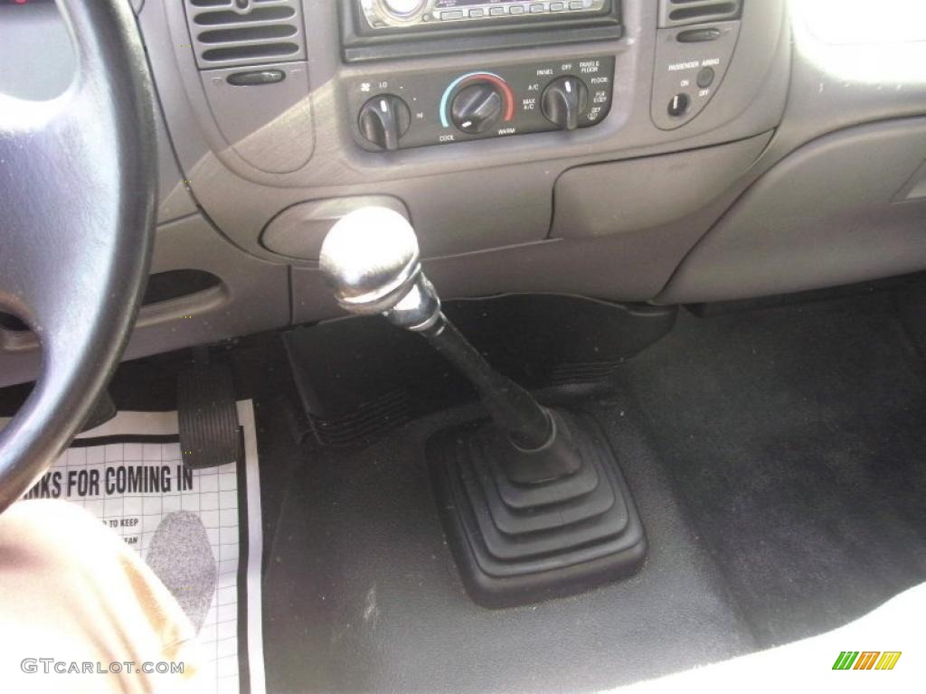 2003 F150 Sport Regular Cab - Silver Metallic / Dark Graphite Grey photo #6