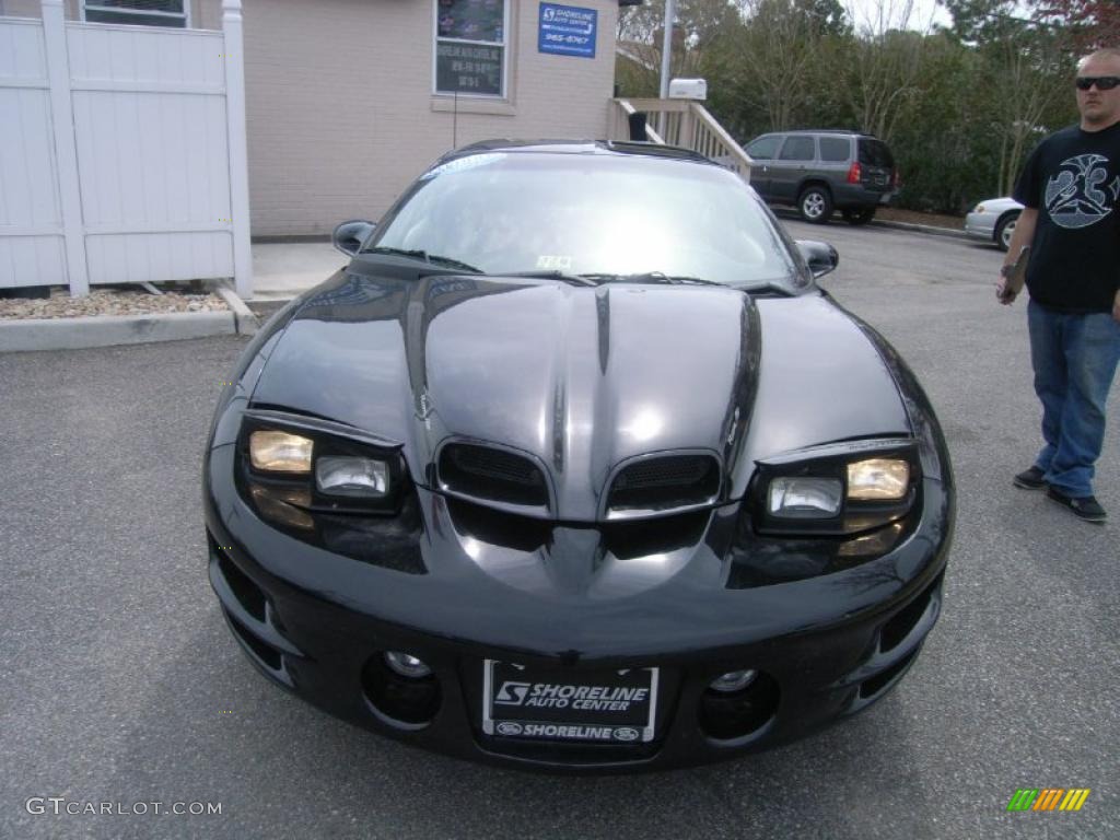 2001 Firebird Trans Am WS-6 Coupe - Black / Taupe photo #9