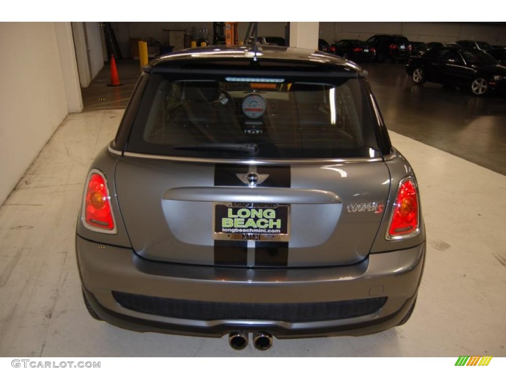 2010 Cooper S Hardtop - Dark Silver Metallic / Grey/Carbon Black photo #6