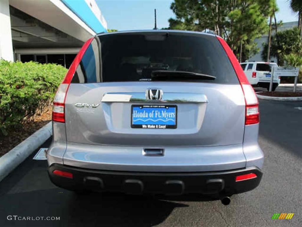 2008 CR-V EX-L 4WD - Glacier Blue Metallic / Gray photo #4