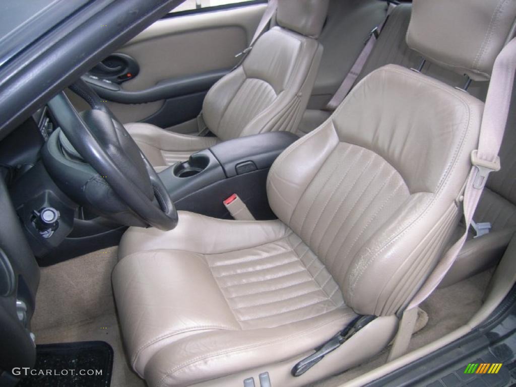Taupe Interior 2001 Pontiac Firebird Trans Am WS-6 Coupe Photo #47084123