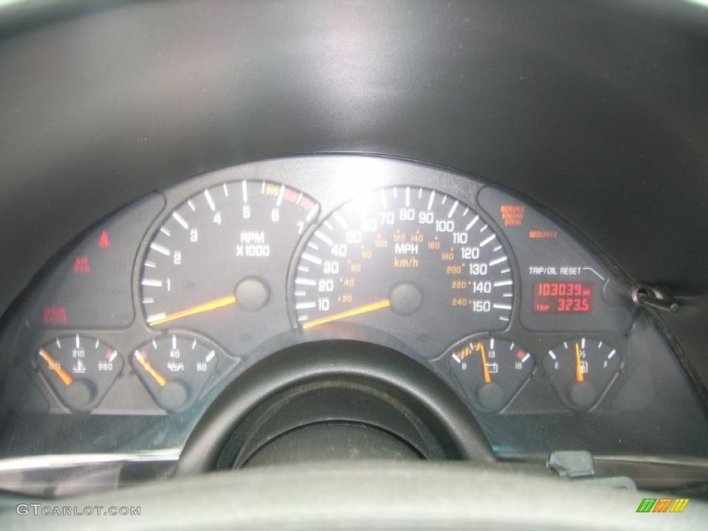 2001 Pontiac Firebird Trans Am WS-6 Coupe Gauges Photos