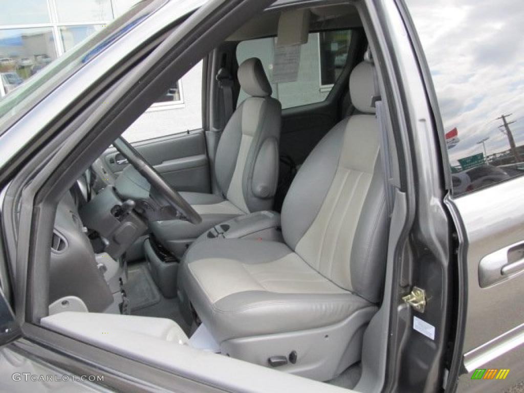 Medium Slate Gray Interior 2004 Chrysler Town & Country Touring Platinum Series Photo #47084240