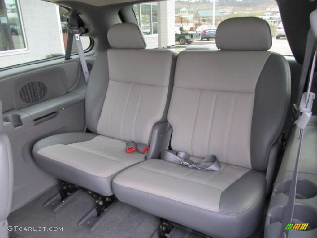 Medium Slate Gray Interior 2004 Chrysler Town & Country Touring Platinum Series Photo #47084282