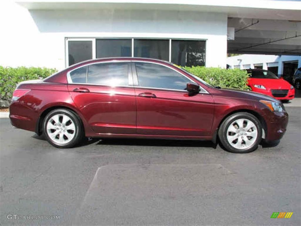 Basque Red Pearl 2008 Honda Accord EX-L Sedan Exterior Photo #47084405