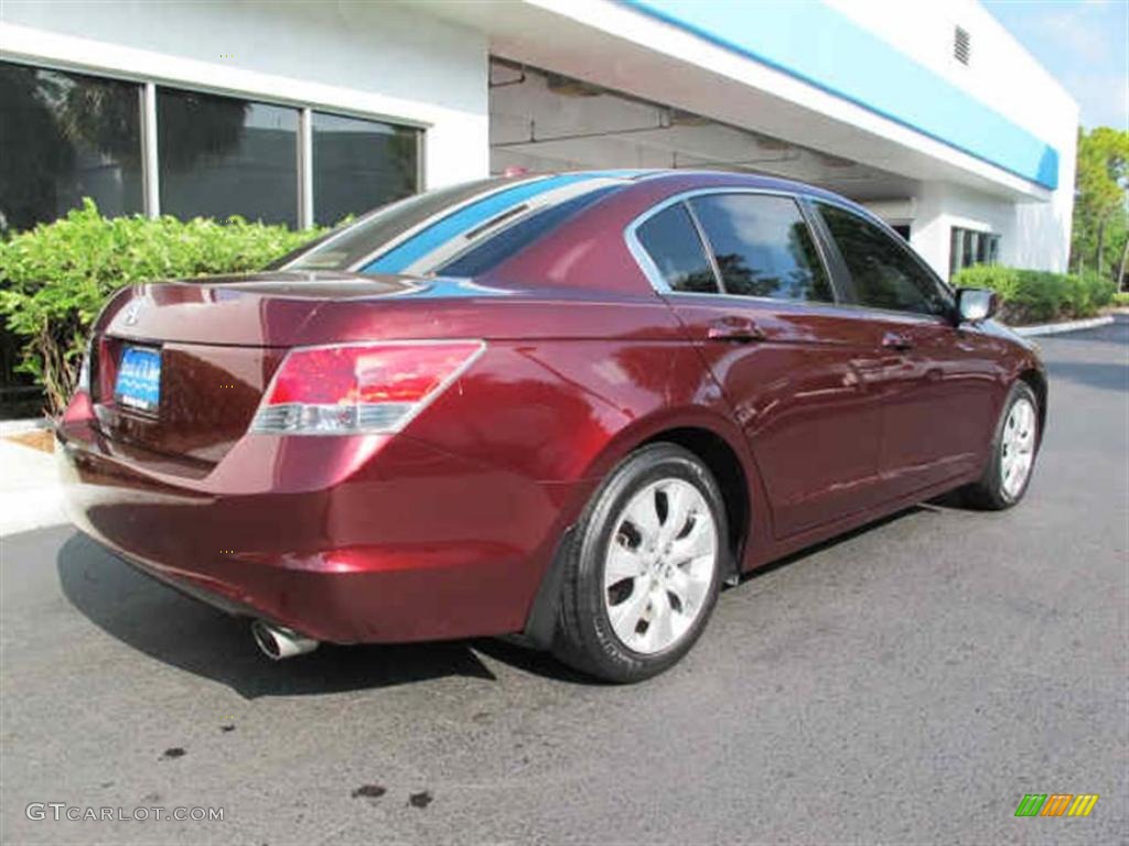 Basque Red Pearl 2008 Honda Accord EX-L Sedan Exterior Photo #47084420