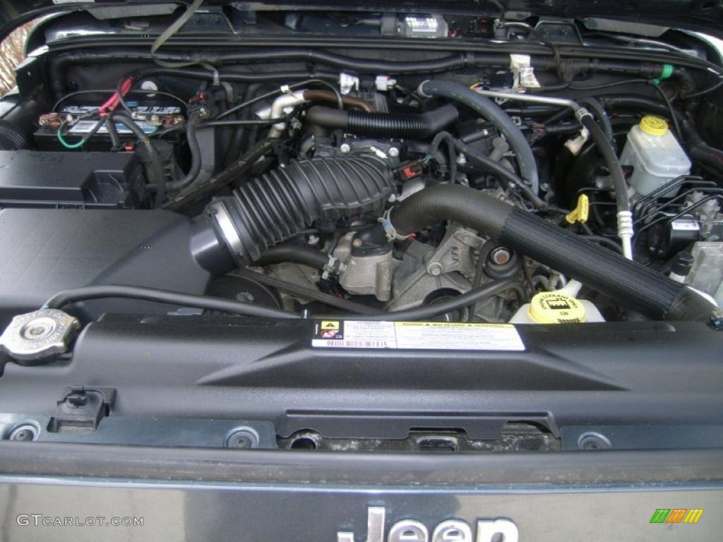 2008 Jeep Wrangler Unlimited X 4x4 3.8 Liter SMPI OHV 12-Valve V6 Engine Photo #47084513