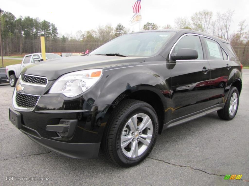 Black 2011 Chevrolet Equinox LS Exterior Photo #47084693