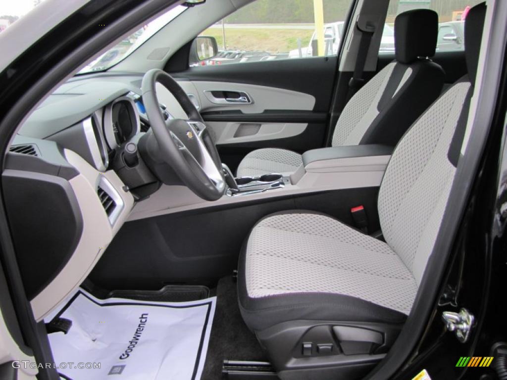 Light Titanium/Jet Black Interior 2011 Chevrolet Equinox LS Photo #47084789