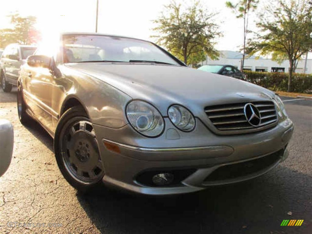 2004 CL 500 - Pewter Silver Metallic / Java photo #1