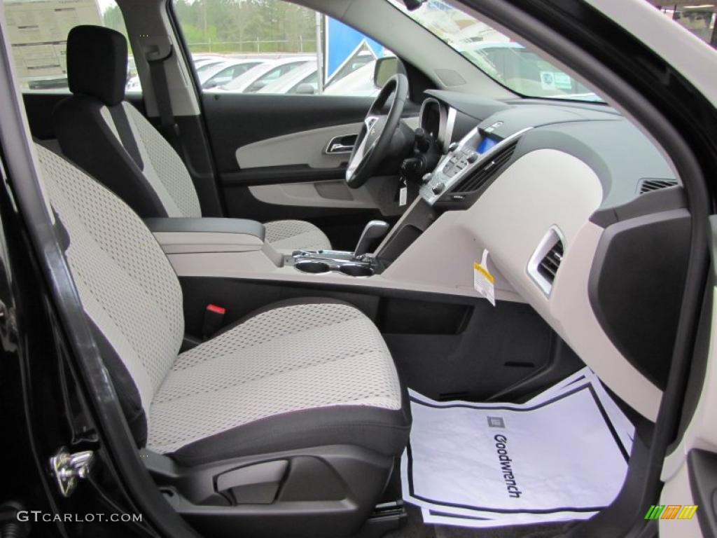Light Titanium/Jet Black Interior 2011 Chevrolet Equinox LS Photo #47084837