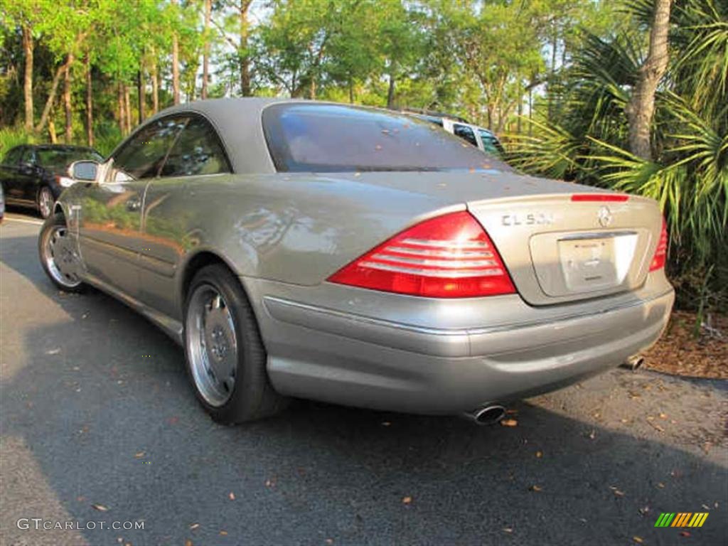 2004 CL 500 - Pewter Silver Metallic / Java photo #4