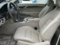 Almond/Mocha 2011 Mercedes-Benz E 550 Cabriolet Interior Color
