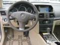 Almond/Mocha 2011 Mercedes-Benz E 550 Cabriolet Dashboard