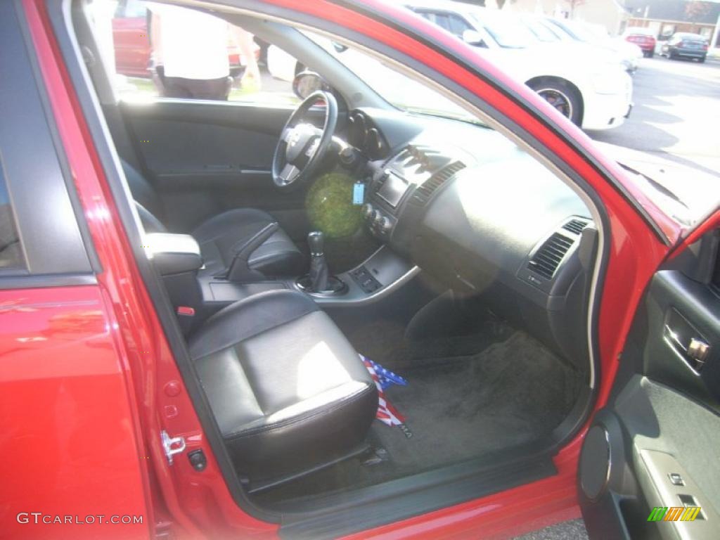 2005 Altima 3.5 SE-R - Code Red / SE-R Charcoal photo #13