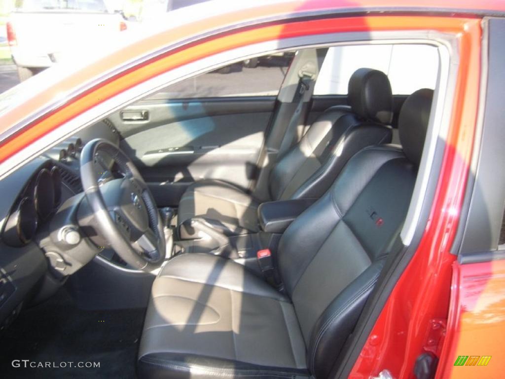 2005 Altima 3.5 SE-R - Code Red / SE-R Charcoal photo #15