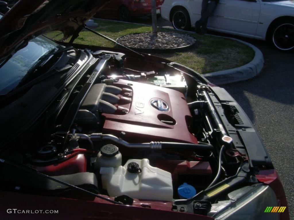 2005 Altima 3.5 SE-R - Code Red / SE-R Charcoal photo #21