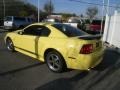 2003 Zinc Yellow Ford Mustang Mach 1 Coupe  photo #3
