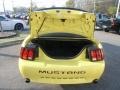 2003 Zinc Yellow Ford Mustang Mach 1 Coupe  photo #12
