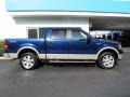 Dark Blue Pearl Metallic 2007 Ford F150 Lariat SuperCrew 4x4 Exterior