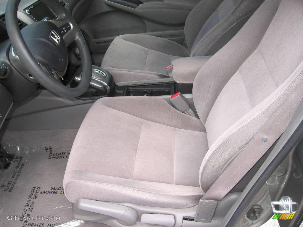 2006 Civic EX Sedan - Galaxy Gray Metallic / Gray photo #9