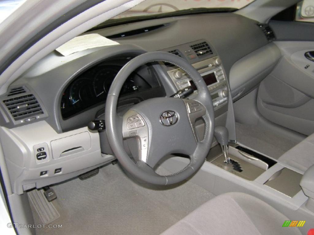 Ash Gray Interior 2010 Toyota Camry Hybrid Photo #47086454