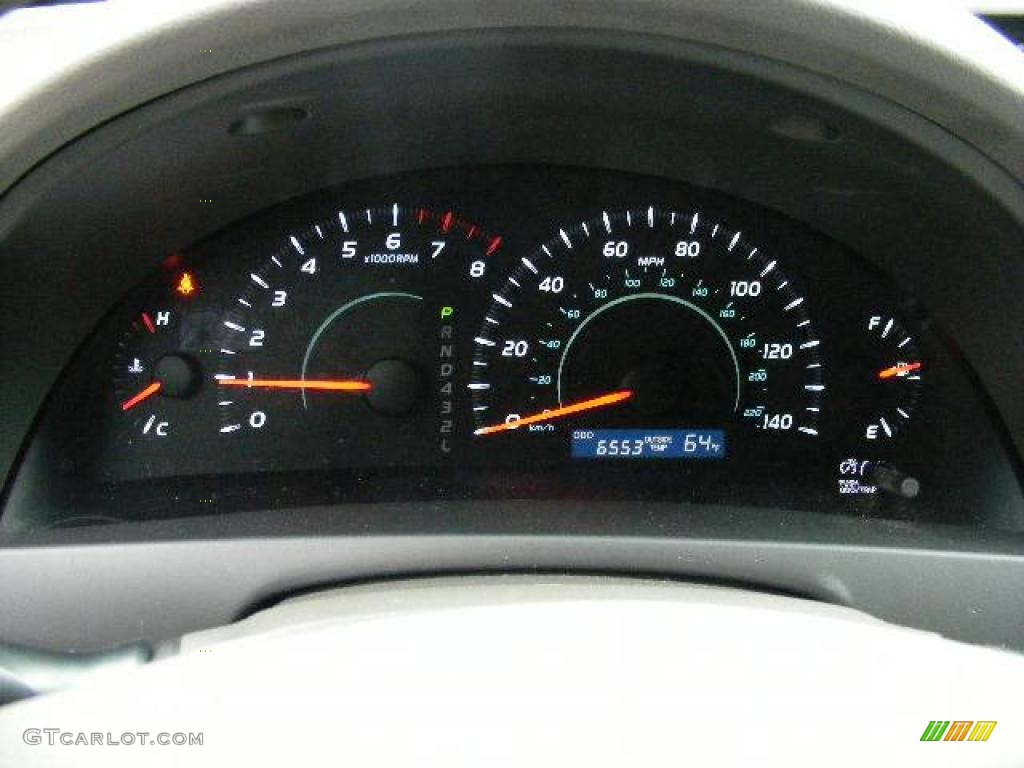 2007 Camry LE - Aloe Green Metallic / Bisque photo #16