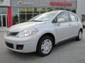 2011 Brilliant Silver Metallic Nissan Versa 1.8 S Hatchback  photo #1