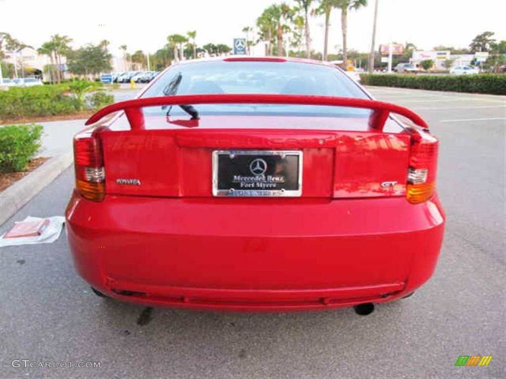 2000 Celica GT - Absolutely Red / Black/Red photo #4
