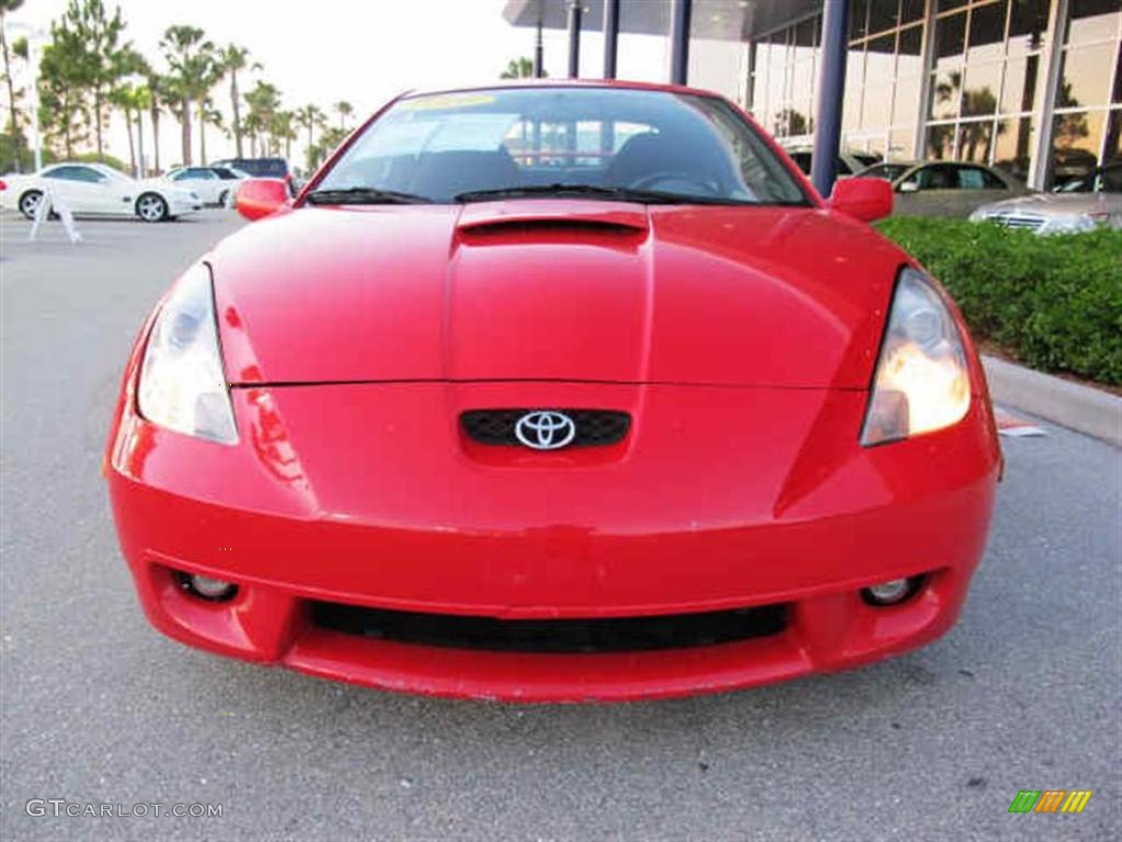 2000 Celica GT - Absolutely Red / Black/Red photo #7