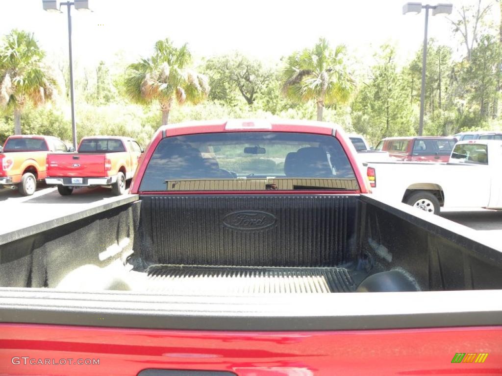 2010 F150 XLT SuperCab - Red Candy Metallic / Medium Stone photo #14