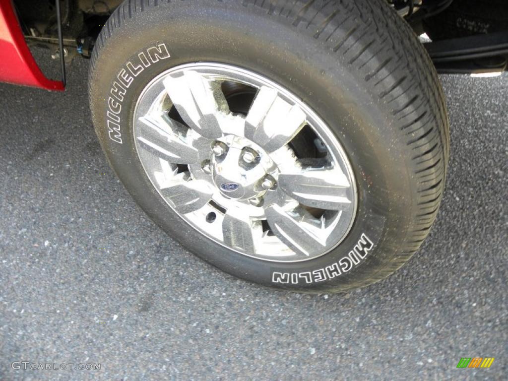 2010 F150 XLT SuperCab - Red Candy Metallic / Medium Stone photo #16