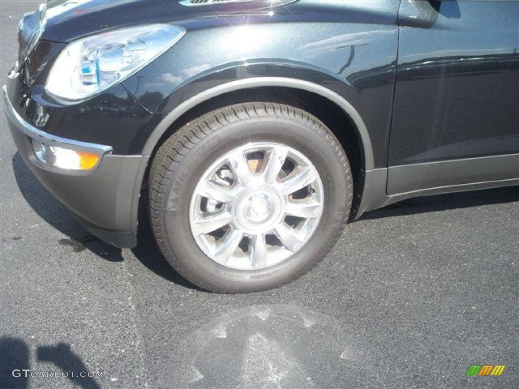 2011 Enclave CXL AWD - Carbon Black Metallic / Ebony/Ebony photo #2