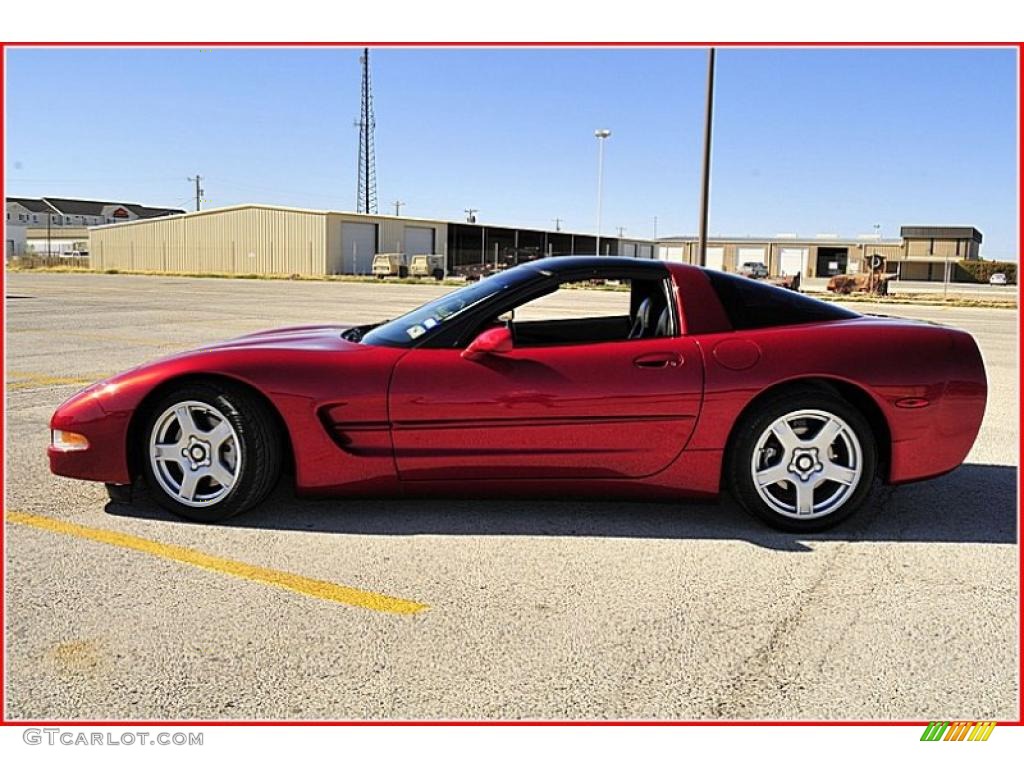 Magnetic Red Metallic 1999 Chevrolet Corvette Coupe Exterior Photo #47090204
