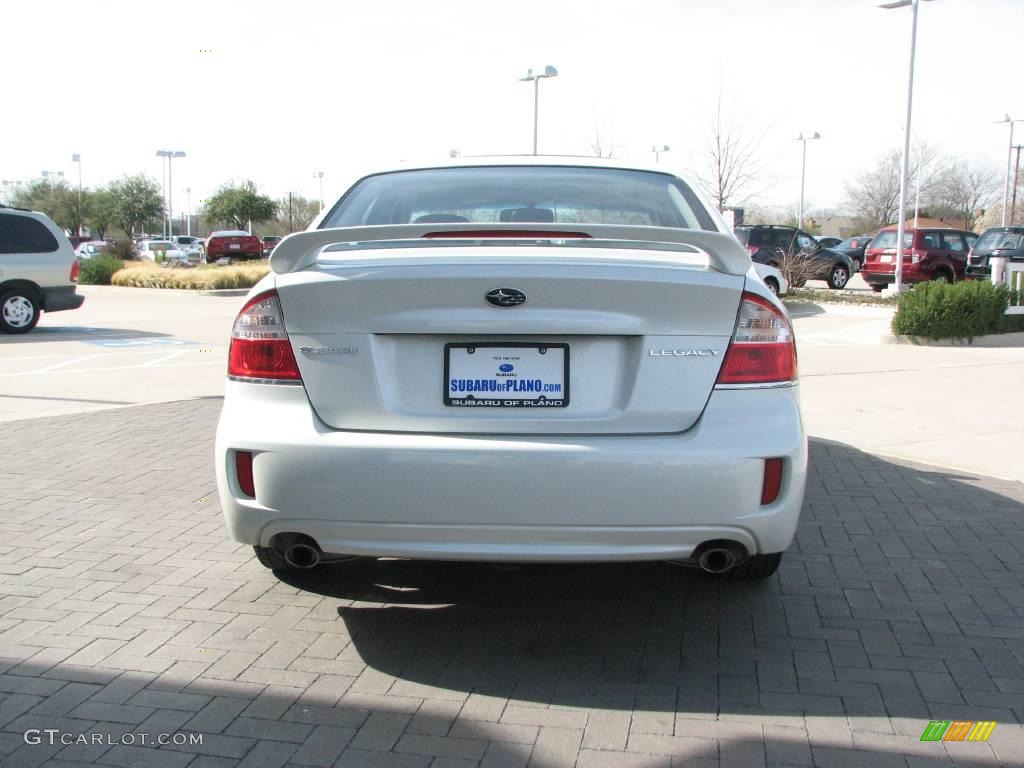 2008 Legacy 2.5i Limited Sedan - Satin White Pearl / Off Black photo #6