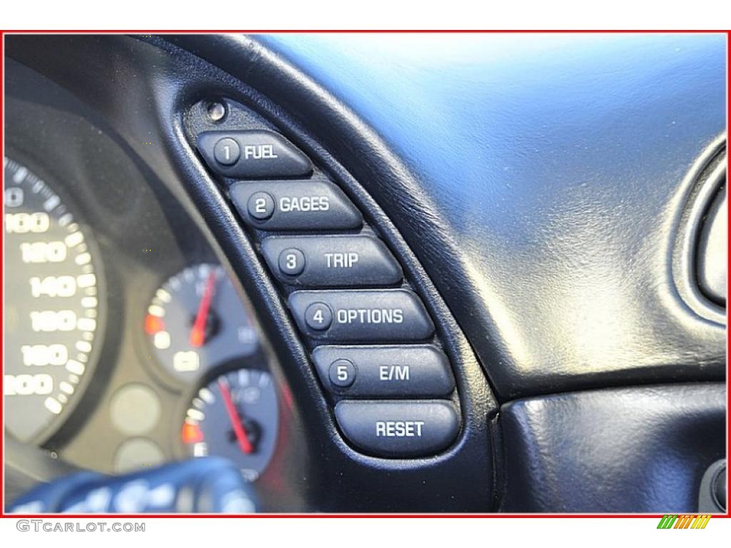 1999 Chevrolet Corvette Coupe Controls Photo #47090699