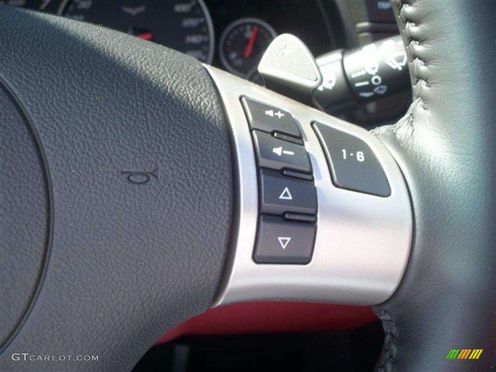 2011 Chevrolet Corvette Grand Sport Convertible Controls Photo #47090789
