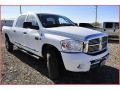 2007 Bright White Dodge Ram 2500 Laramie Mega Cab 4x4  photo #13