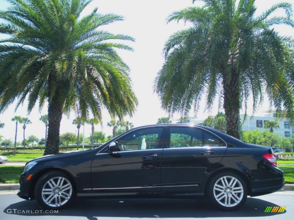 Black 2009 Mercedes-Benz C 300 Sport Exterior Photo #47090993
