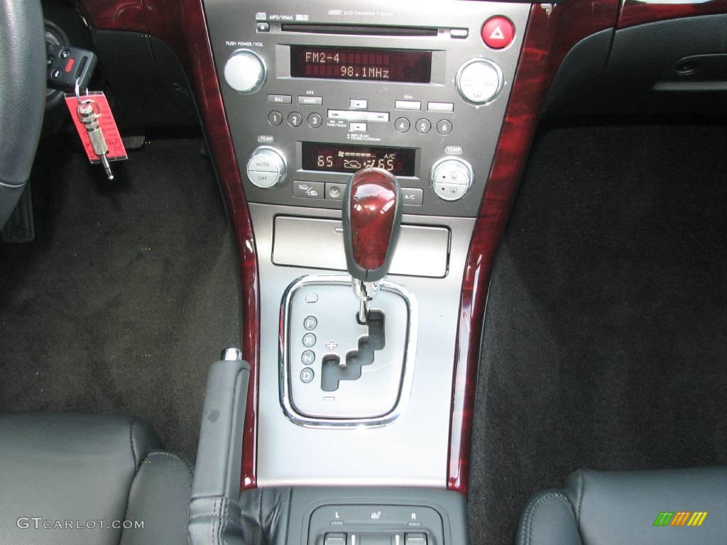 2008 Legacy 2.5i Limited Sedan - Satin White Pearl / Off Black photo #17