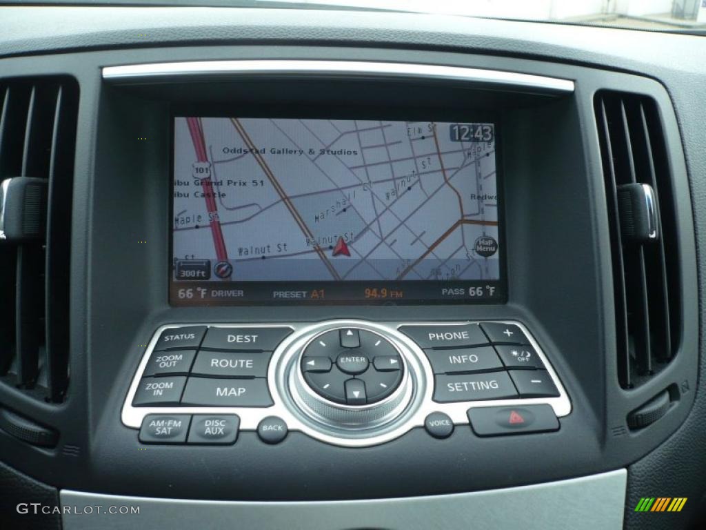 2008 Infiniti G 37 S Sport Coupe Controls Photo #47092115