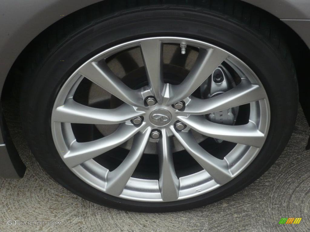 2008 Infiniti G 37 S Sport Coupe Wheel Photo #47092289