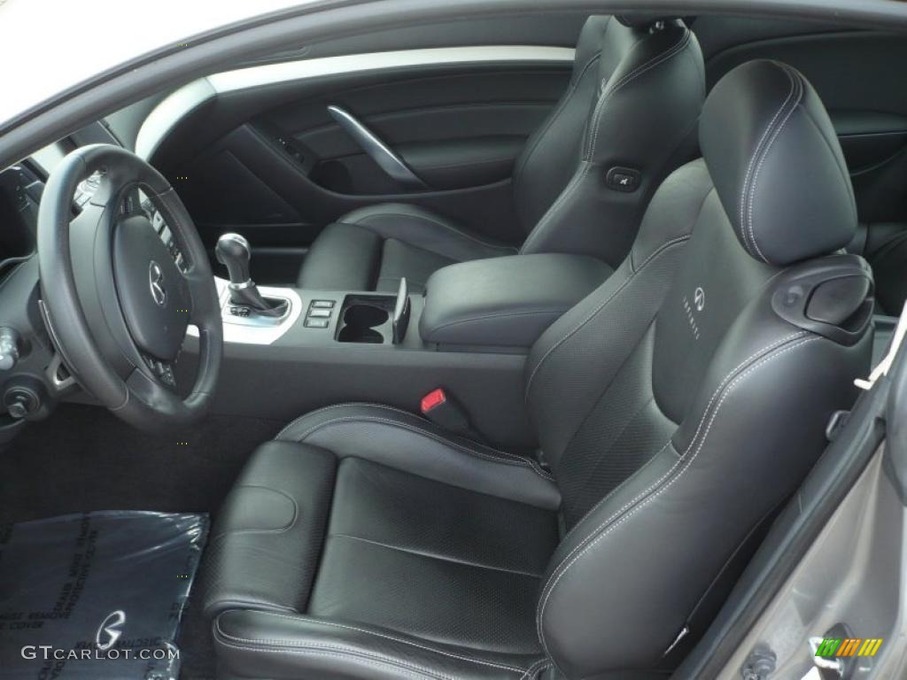 Graphite Interior 2008 Infiniti G 37 S Sport Coupe Photo #47092334