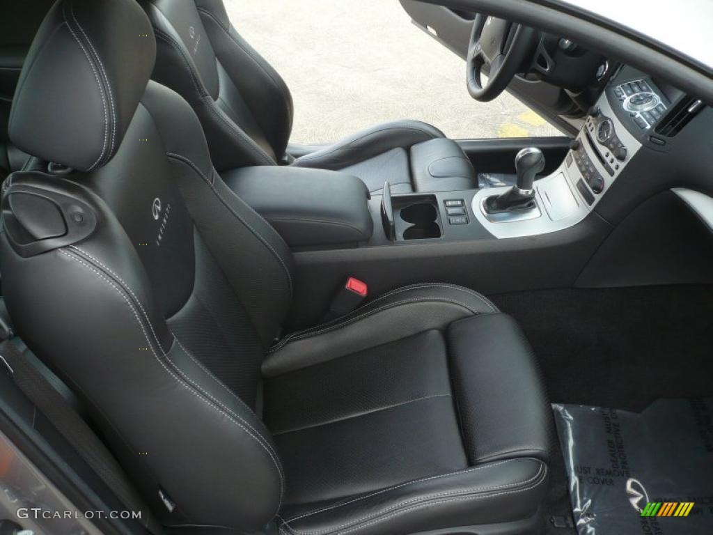 Graphite Interior 2008 Infiniti G 37 S Sport Coupe Photo #47092406