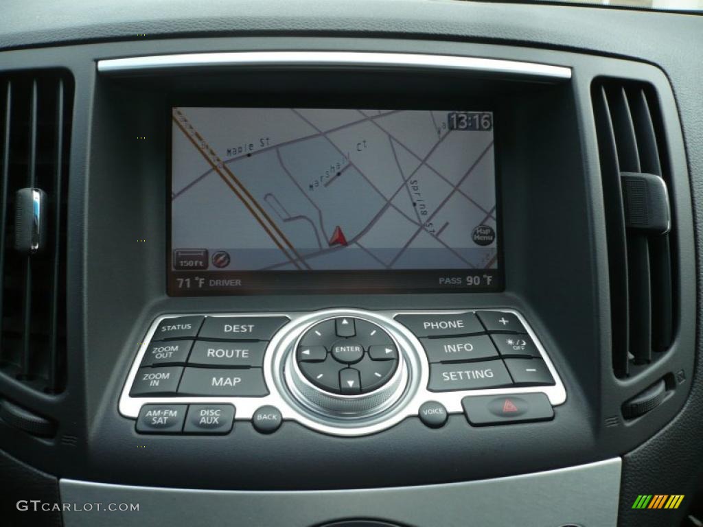 2008 Infiniti G 37 S Sport Coupe Controls Photo #47092496